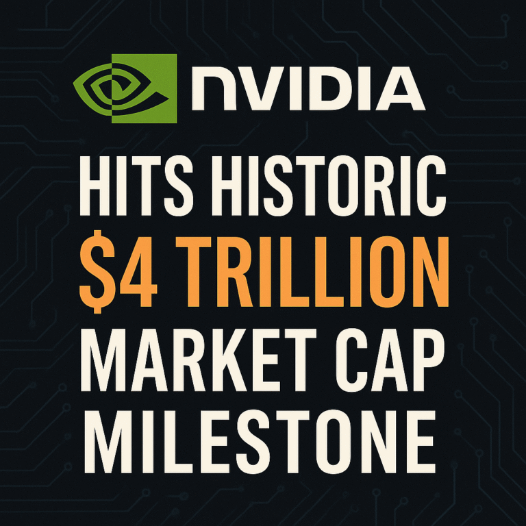 Nvidia $4 trillion market cap