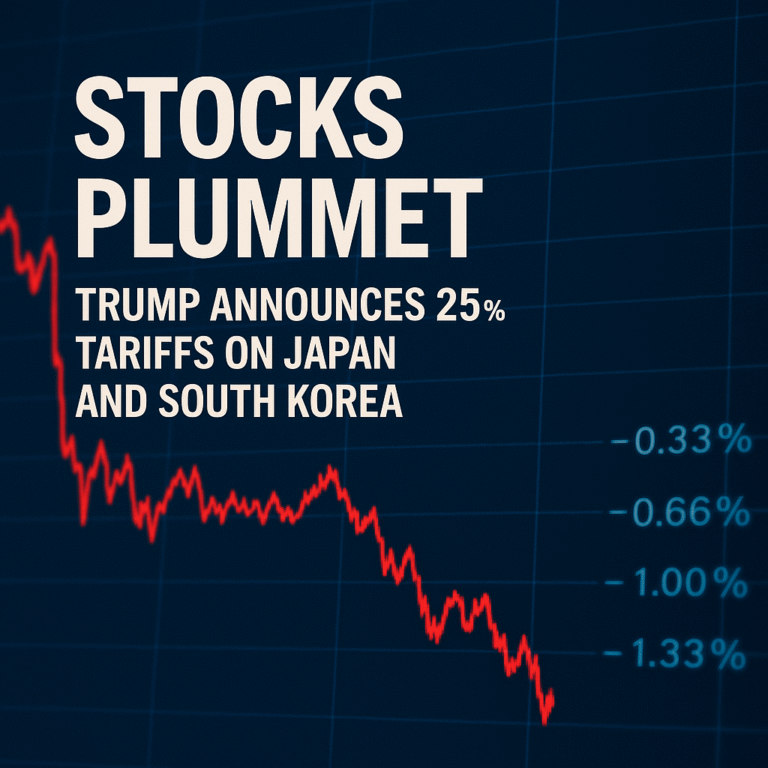 Stocks Plummet as Trump Announces Tariffs
