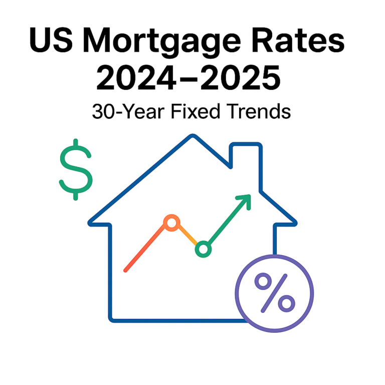 U.S. 30-Year Fixed Mortgage Rates 2024–2025