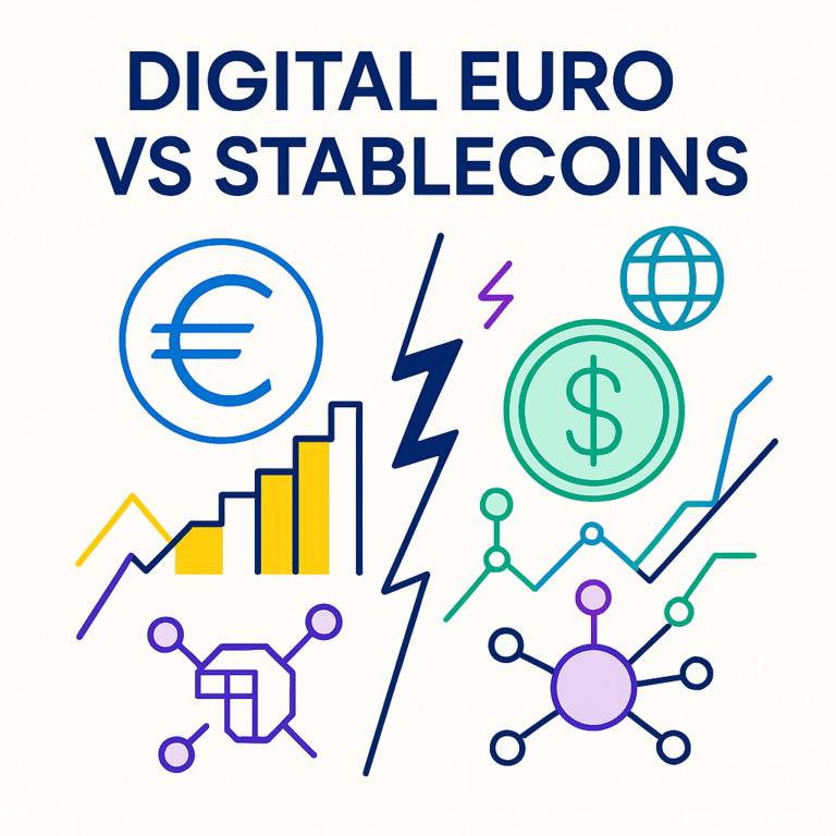 Digital euro public blockchain adoption 2025