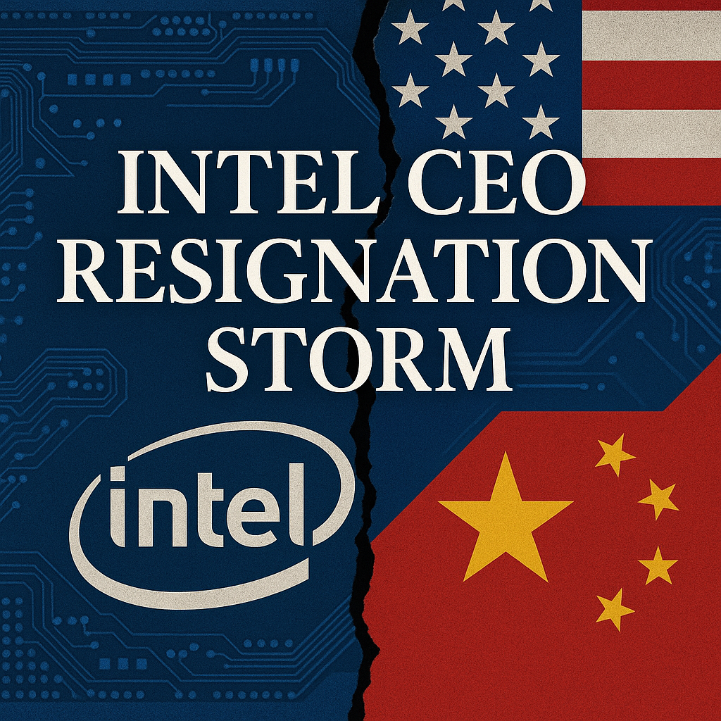 Intel CEO resignation