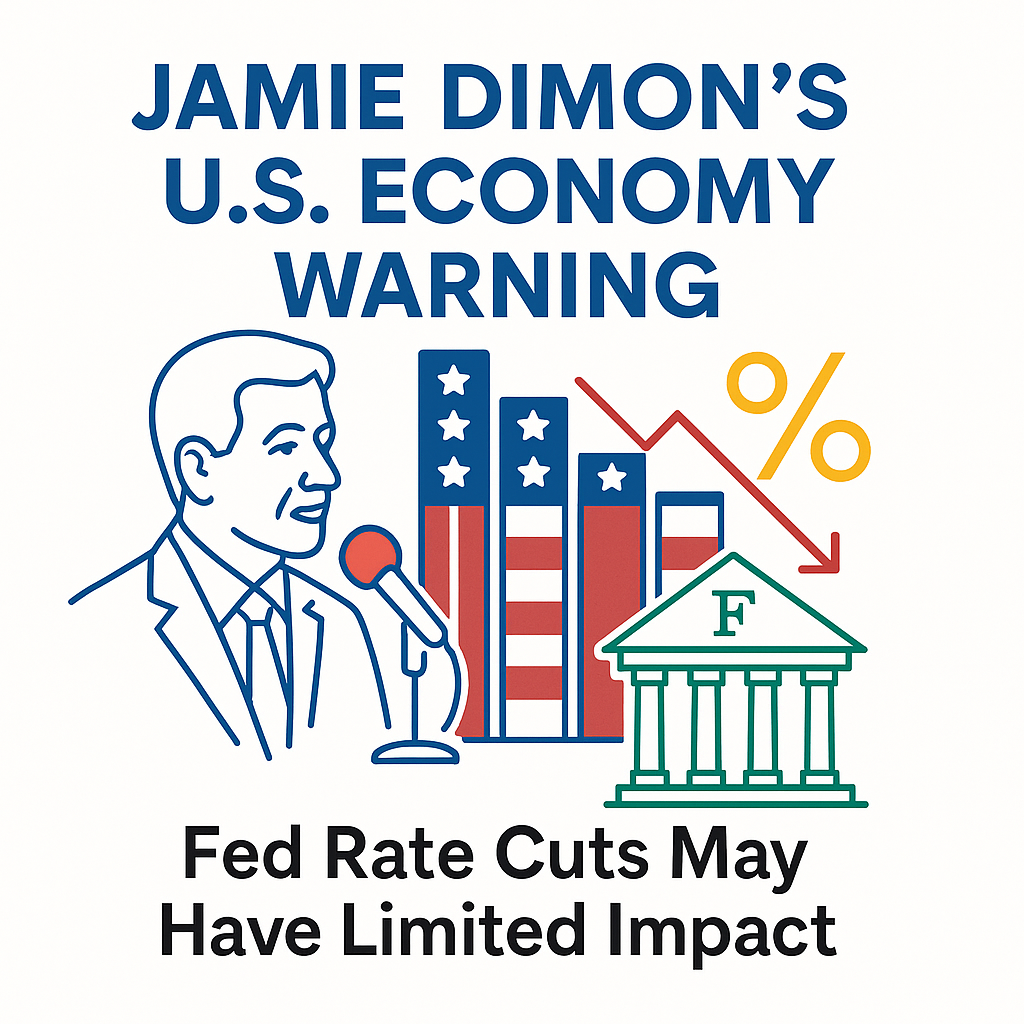 Jamie Dimon U.S. economy warning 2025