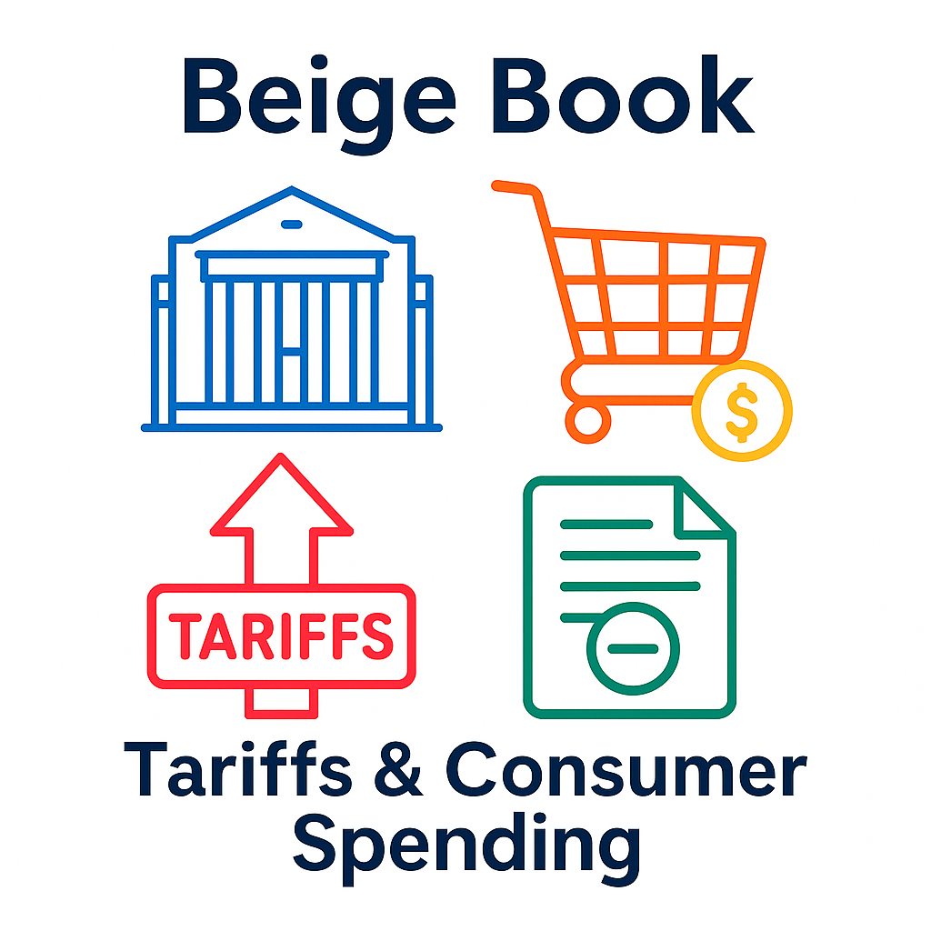 Fed Beige Book tariffs consumer spending