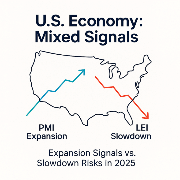 2025 U.S. economy conflicting indicators