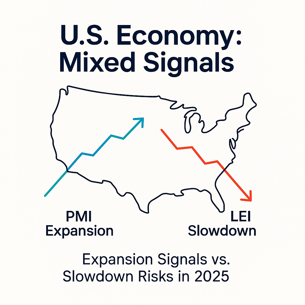 2025 U.S. economy conflicting indicators